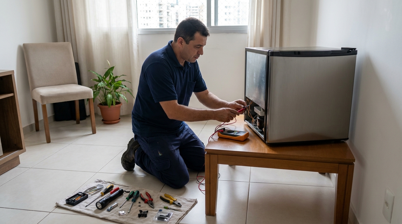 Manutenção de frigobar em Anápolis‑GO